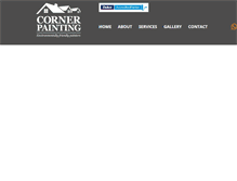 Tablet Screenshot of cornerpainting.com.au